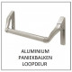 Aluminium paniekbalken loopdeur