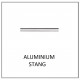 Aluminium stang