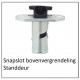 Snapslot bovenvergrendeling standdeur