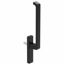 DIRIGENT HEFSCHUIFGREEP BINNEN ZONDER PC ZWART