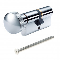 PZ88 KNOPCILINDER GS BU/BI 55/50 SKG** Z. SLEUTELS