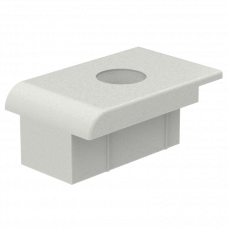 SECURY X EINDSTUK BOVENZIJDE VOORPLAAT 20MM AFGEROND